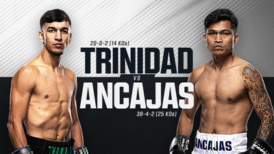 Zuffa Boxing : Omar Trinidad vs. Jerwin Ancajas (Zuffa Boxing 08: De Los Santos vs. Valenzuela - Main)'