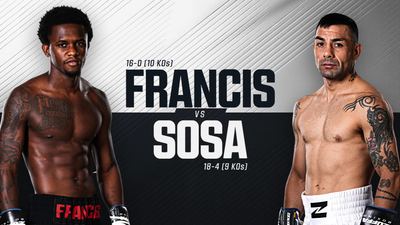 Zuffa Boxing : Dominique Francis vs. Andres Sosa (Zuffa Boxing 09: Berlanga vs. Butler - Prelims)'
