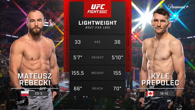 UFC Fight Night : Mateusz Rebecki vs. Kyle Prepolec (UFC Fight Night: Medic vs. Rodriguez - Prelims)'