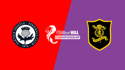 Scottish Professional Football League : Partick Thistle vs. Livingston'