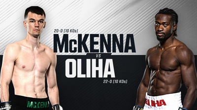 Zuffa Boxing : Aaron McKenna vs. Etinosa Oliha (Zuffa Boxing 10: McKenna vs. Oliha - Main)'