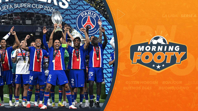 CBS Sports Golazo Network : Thursday Morning Footy: PSG Defeat Aston Villa 2-1 In UEFA Super Cup, EFL Championship Season PREVIEW (8/13)'