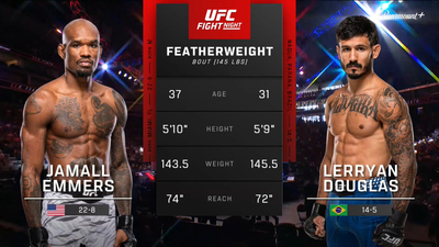 UFC Fight Night : Jamall Emmers vs. Lerryan Douglas (UFC Fight Night: Hernandez vs. Rodrigues - Prelims)'