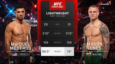 UFC Fight Night : Mason Jones vs. MarQuel Mederos (UFC Fight Night: Hernandez vs. Rodrigues - Main)'