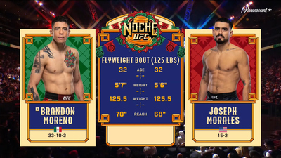 UFC Fight Night : Brandon Moreno vs. Joseph Morales (Noche UFC: Silva vs. Delgado - Main)'