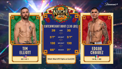 UFC Fight Night : Tim Elliott vs. Edgar Chairez (Noche UFC: Silva vs. Delgado - Prelims)'
