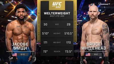 UFC : Jacobe Smith vs. Bruce Whitehead (UFC 332: Silva vs. Wang - Prelims)'