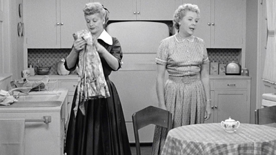 I Love Lucy : Ricky and Fred Are TV Fans'