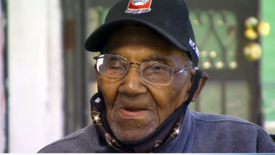CBS This Morning - America's oldest WWII vet gets a helping hand