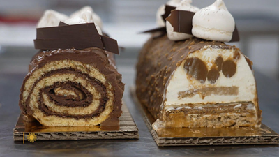 Sunday Morning : Bûche de Noël: A traditional Christmas treat'