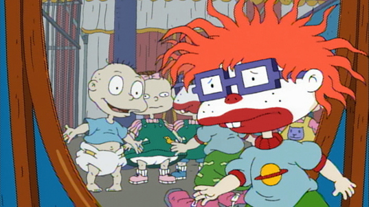 Watch Rugrats Season 9 Episode 8: Clown Around/The Baby Rewards - Full ...