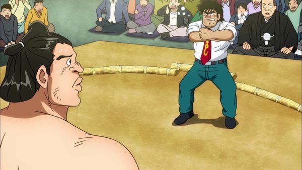 Rowdy Sumo Wrestler Matsutaro!! - Matsutaro Struggles