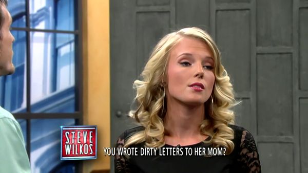 The Steve Wilkos Show - You Wrote Dirty Letters to Her Mom?