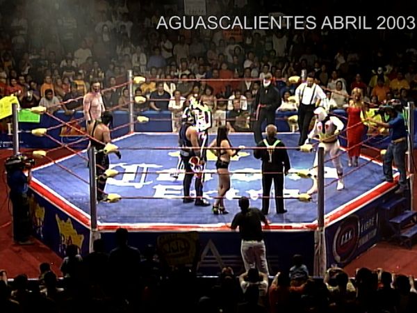 Lucha libre AAA - AGUASCALIENTES 2002