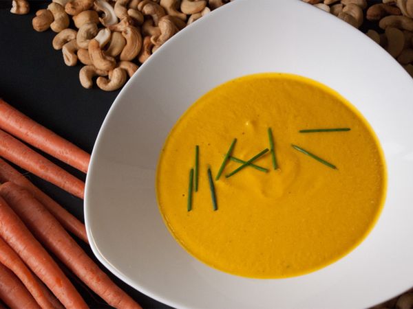 A is for Apple - Cashews and Carrots