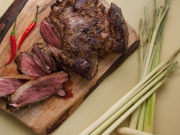 A is for Apple - Lamb and Lemongrass