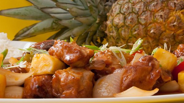 A is for Apple - Pork and Pineapple