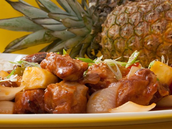 A is for Apple - Pork and Pineapple