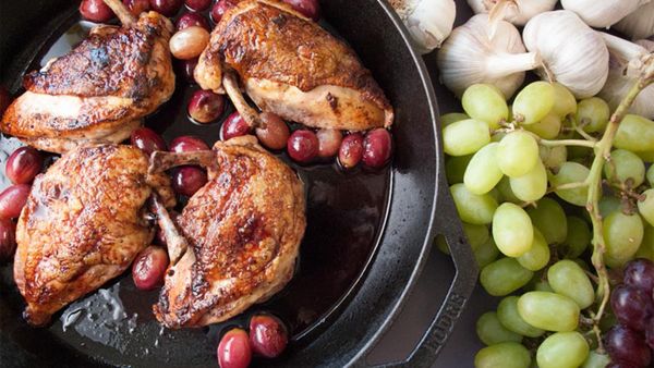 A is for Apple - Garlic and Grapes
