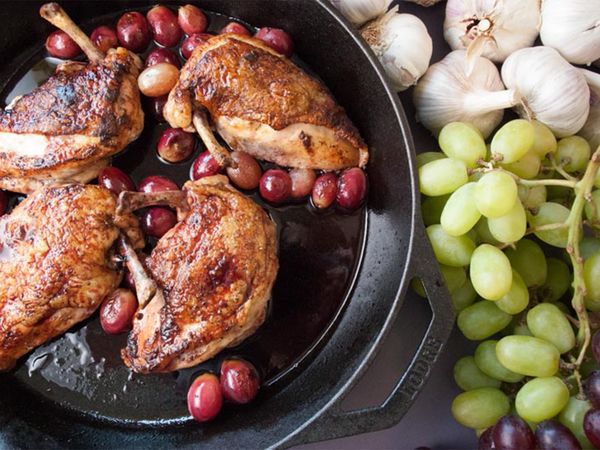 A is for Apple - Garlic and Grapes