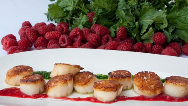 A is for Apple - Rapini and Raspberry