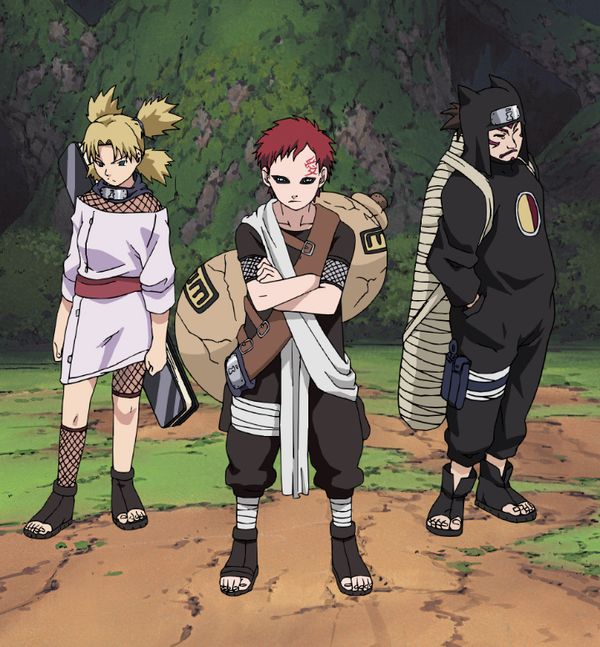 Naruto - Akamaru Trembles: Gaara’s Cruel Strength!