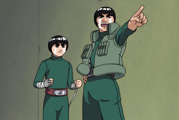 Naruto - Chunin Challenge: Rock Lee vs. Sasuke!