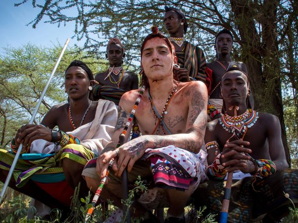 Tribal Teens...Here Comes Trouble - Kenya