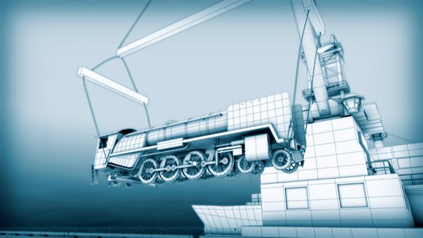 Huge Moves - 100 Ton Train