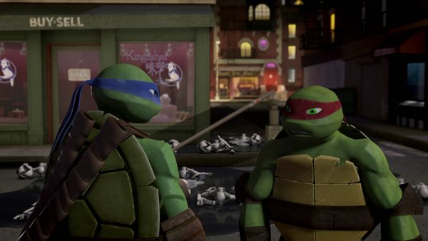 Teenage Mutant Ninja Turtles - Mouser-Attacke