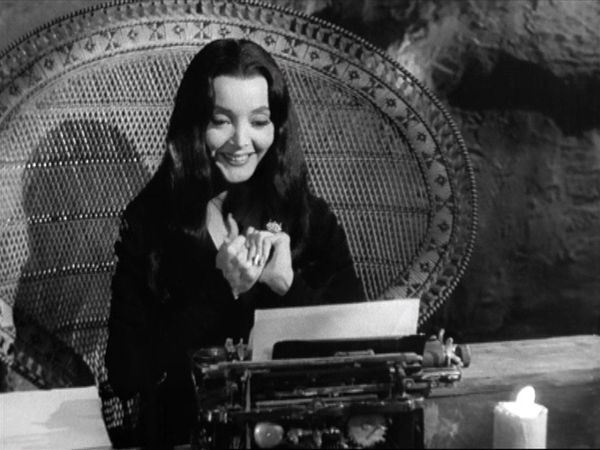 The Addams Family - Morticia, The Writer