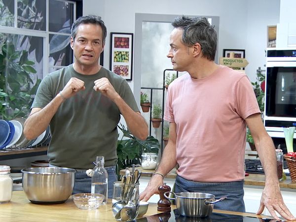 Torres en la cocina - Bocaditos de Lentejas, Pizza de Quesos, Pera y Nueces