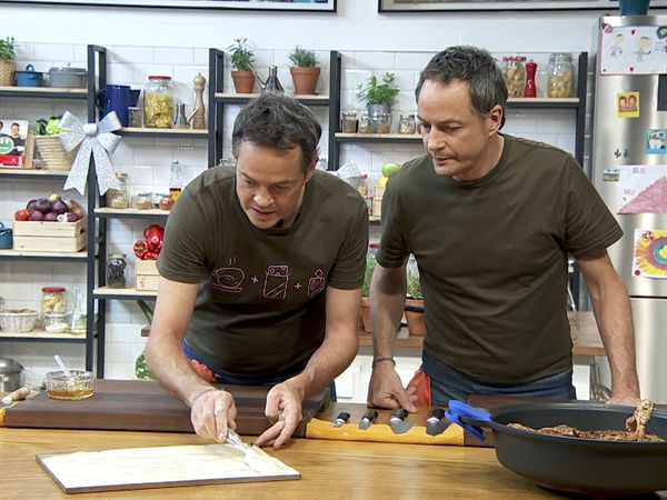 Torres en la cocina - Cabrito a la Sidra, Tronco de Navidad de Turrón