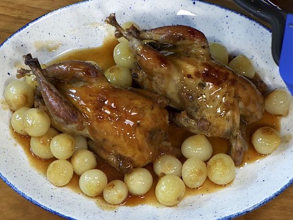Torres en la cocina - Guisantes Con Tripa de Bacalao, Perdiz a la Cazadora