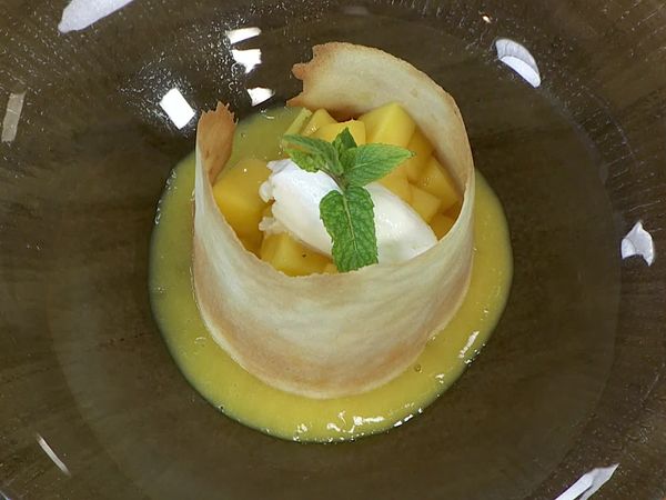 Torres en la cocina - Bacalao Con Tomate y Aceitunas, Ceviche de Mango