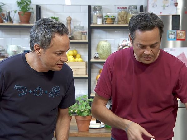 Torres en la cocina - Carrilleras de Rape, Falsa Burrata