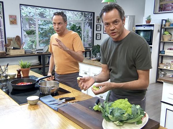 Torres en la cocina - Fideos Con Verduras y Mochis