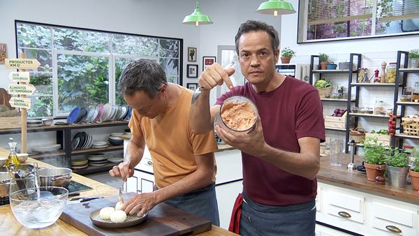 Torres en la cocina - Ceviche de Verduras y Nabos Rellenos