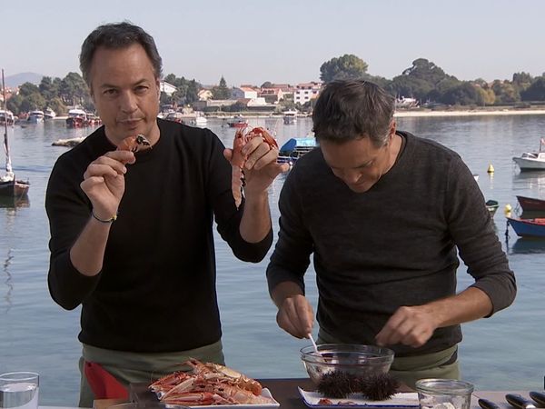Torres en la cocina - Tartar de Cigalas, Almejas y Mejillones con Cachelos