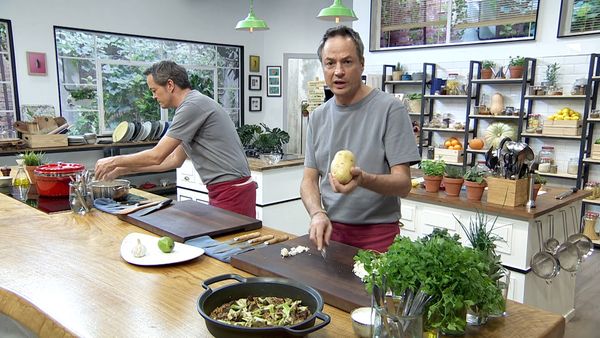 Torres en la cocina - Arroz de Jabalí y Bacalao Con Coliflor