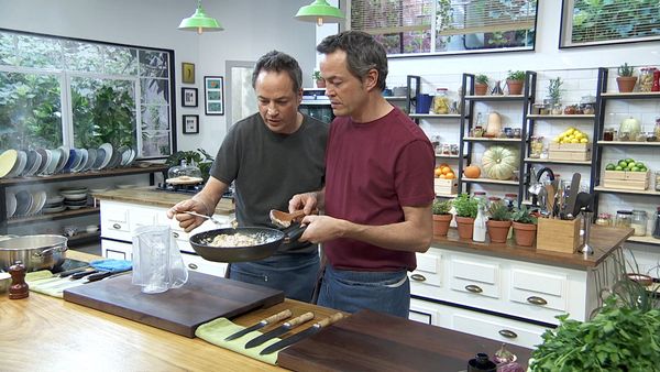 Torres en la cocina - Macarrones Rellenos y Brochetas de Pulpo