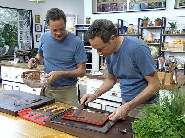 Torres en la cocina - Raviolis de Langostinos y Shitake, y Financiers de Chocolate