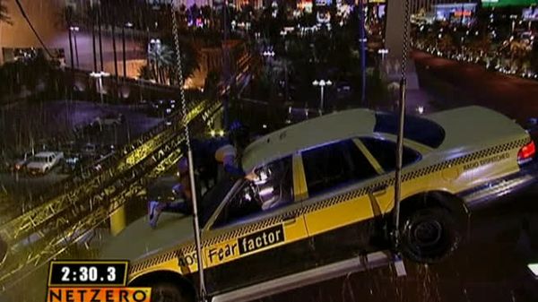 Fear Factor - Taxi to Taxi Jump, Roach Coffin, Crain Money Grab, BlackJack Bet
