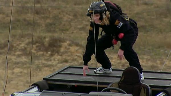Fear Factor - A Car Crane Collision, Spider Dive