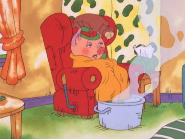 The Busy World of Richard Scarry - Denys at Camp // Peasant Pig's Gift // Little Fixit