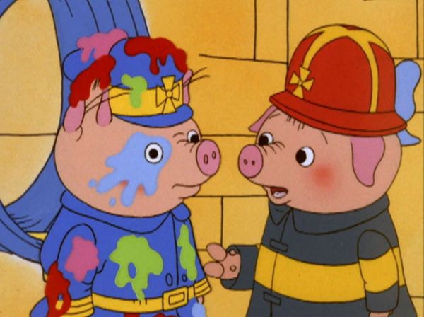 The Busy World of Richard Scarry - The Big Story // Couscous in Gibraltar // The Firefighter's Ball