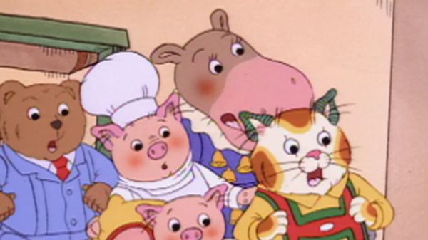 The Busy World of Richard Scarry - The Talking Bread // Couscous, The North African Detective // The Three Fishermen