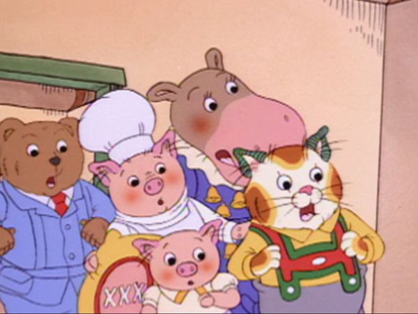 The Busy World of Richard Scarry - The Talking Bread // Couscous, The North African Detective // The Three Fishermen