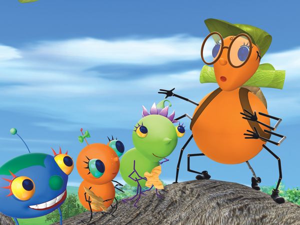 Miss Spider's Sunny Patch Friends - Captian Sunny Patch / Captian Sunny Patch Flies Again
