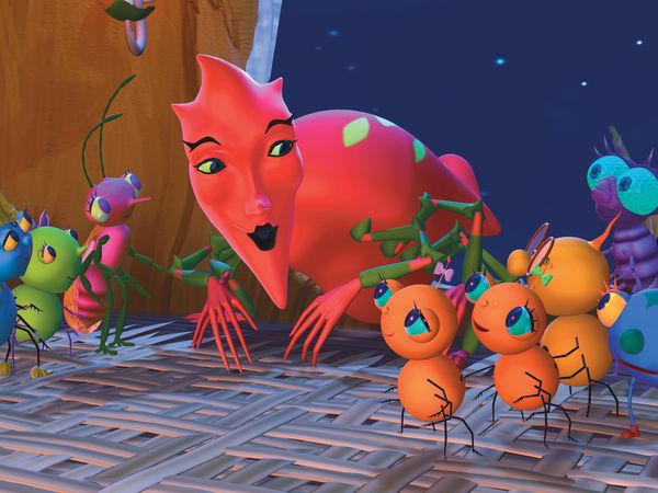 Miss Spider's Sunny Patch Friends - The Thinking Stone / Big Bad Buggysitter